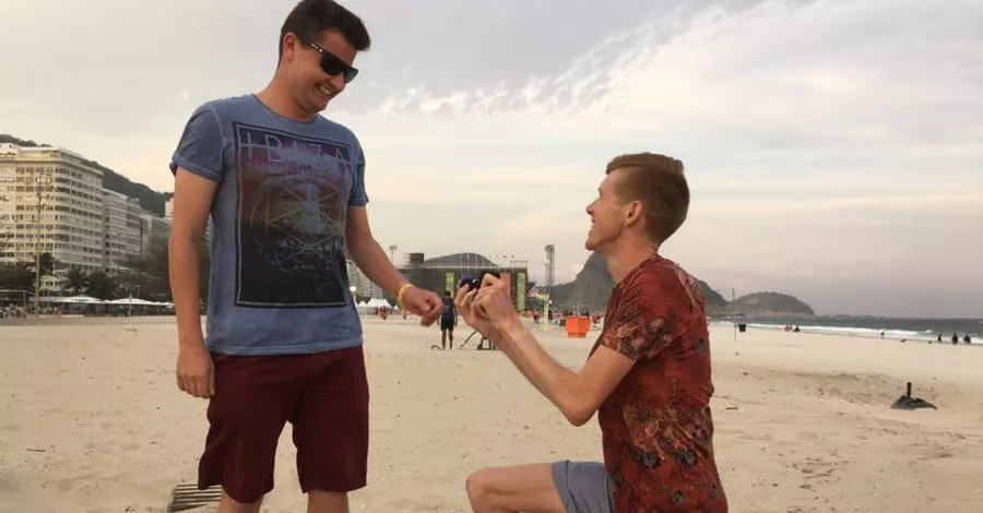 Tom Bosworth: Verlobung am Strand von Rio