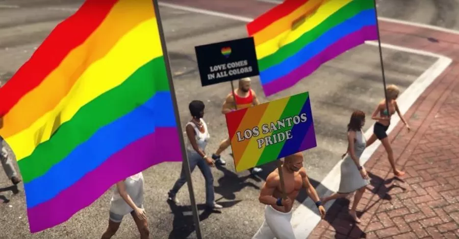 Los Santos feiert den Pride