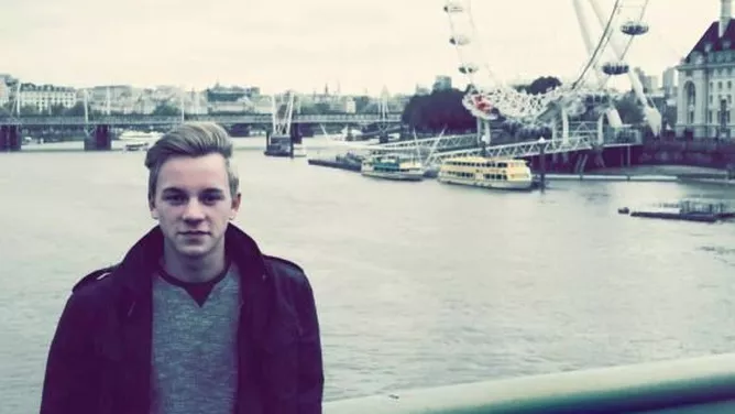 Noah vor dem London Eye: Am liebsten würde er nach England auswandern. 