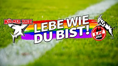 "Diversity Day" - 1. FC Köln und die Kölner Haie setzen ein Zeichen