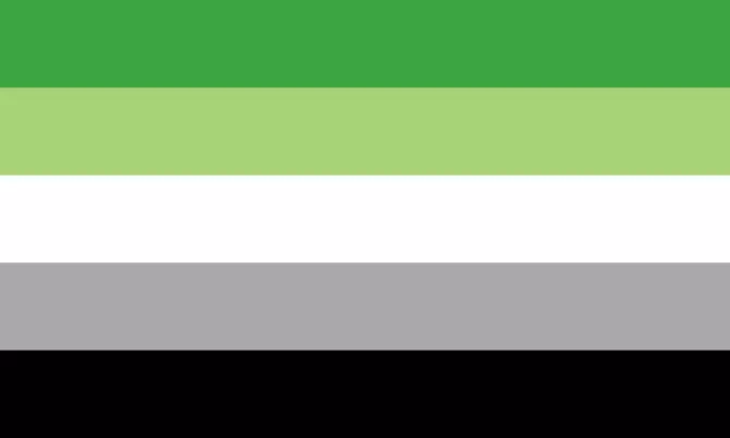 Aromantische Pride Flag