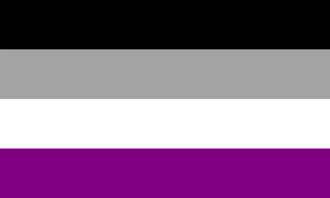 Asexuelle Pride Flag