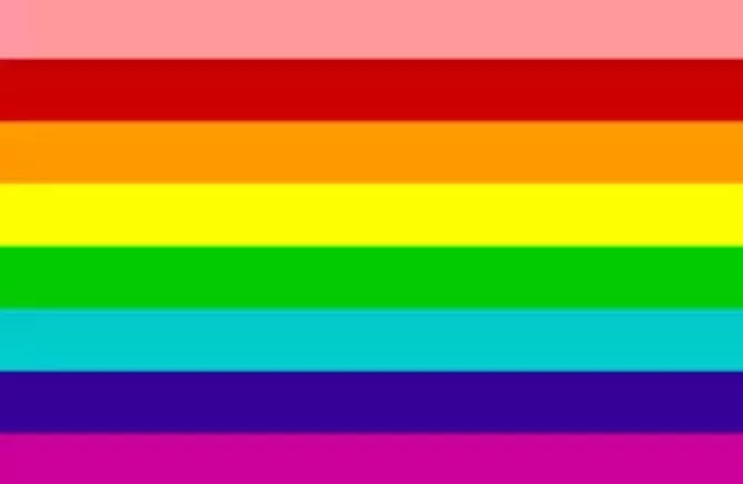 Original Regenbogen-Fahne