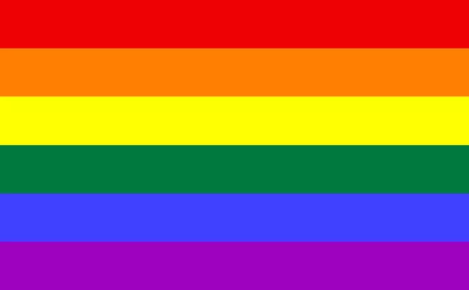 Die 6-farbige Pride Flag