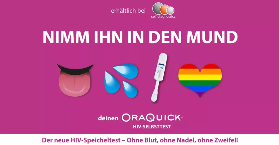 OraQuick – Der weltweit erste HIV-Speichel-Schnelltest für zu Hause